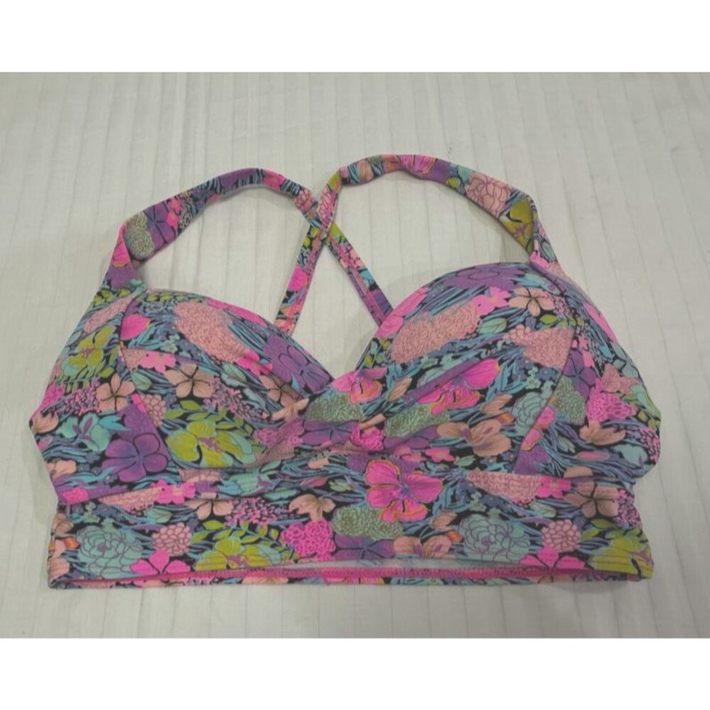 WOMENS SWIM WIRE FREE BRA SIZE L